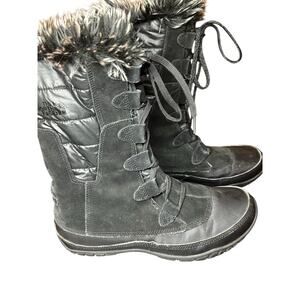The North Face Nuptse Purna Women’s Winter Boots – Black, Size 9